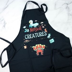 Harry Potter Magical Mythical Creatures Apron